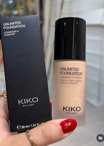 KIKO Unlimited Foundation Açık Bej 30ml
