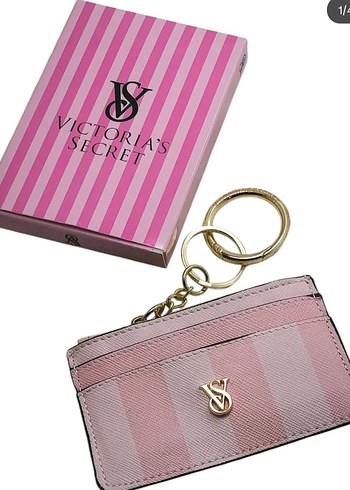 Victoria's Secret Pembe Fermuarlı Kadın Cüzdanı