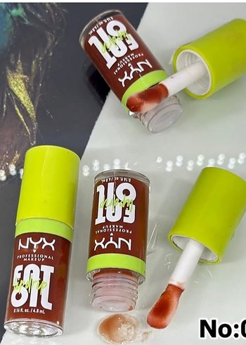 NYX Canlı Pembe Lip Gloss - Görsel 3