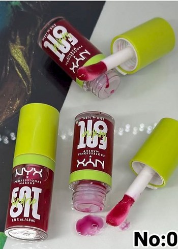 NYX Canlı Pembe Lip Gloss - Görsel 6