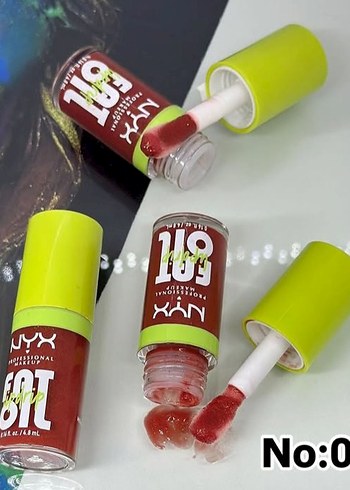 NYX Canlı Pembe Lip Gloss - Görsel 5