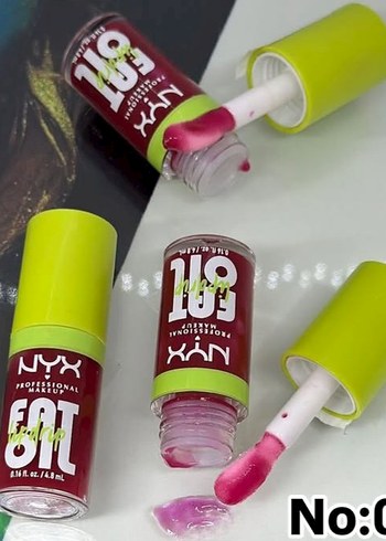 NYX Canlı Pembe Lip Gloss - Görsel 2