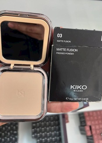 KIKO Milano Matte Fusion Compact Pudra 12g - Görsel 3