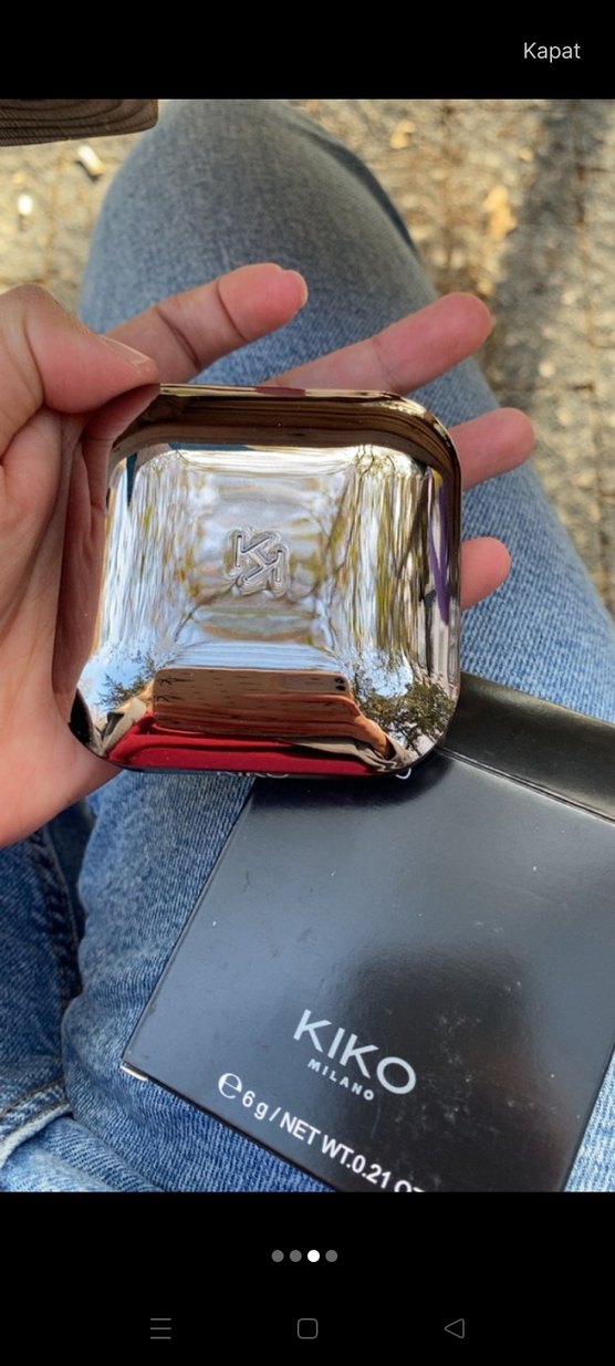 KIKO Milano Matte Fusion Compact Pudra 12g - Görsel 5