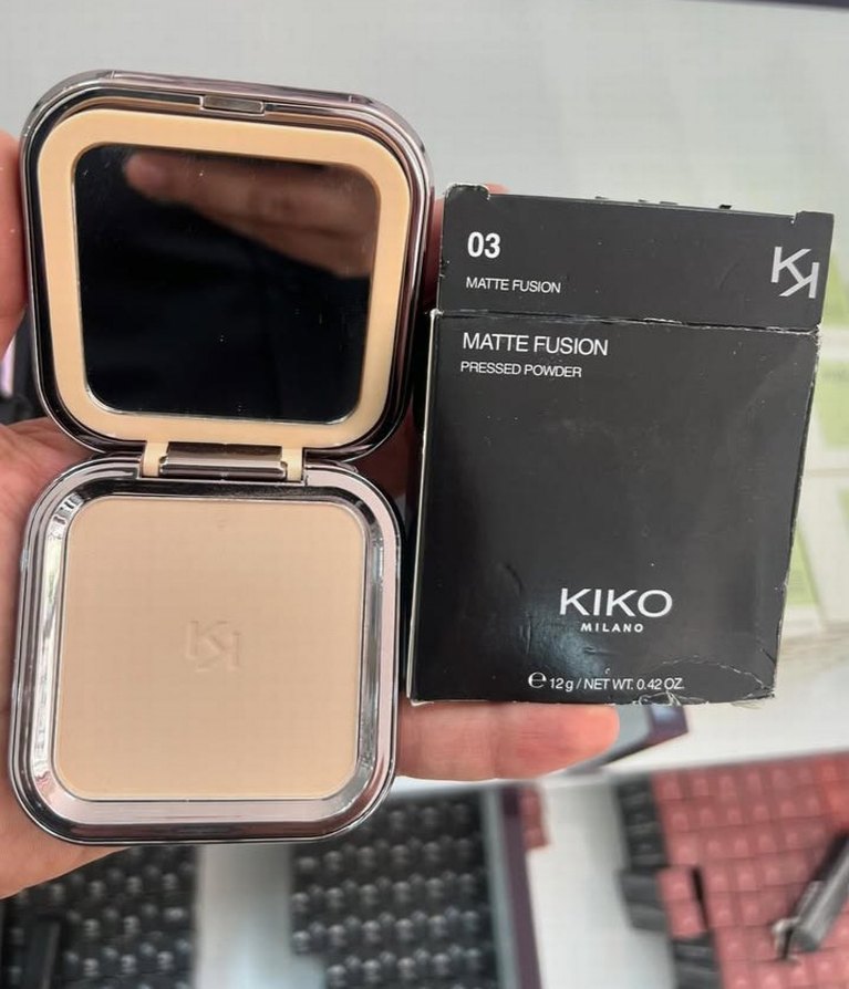 KIKO Milano Matte Fusion Compact Pudra 12g - Görsel 3
