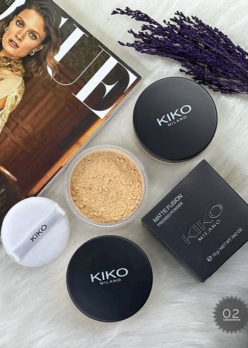 KIKO Milano Mat Toz Pudra 03 Bej - Görsel 2