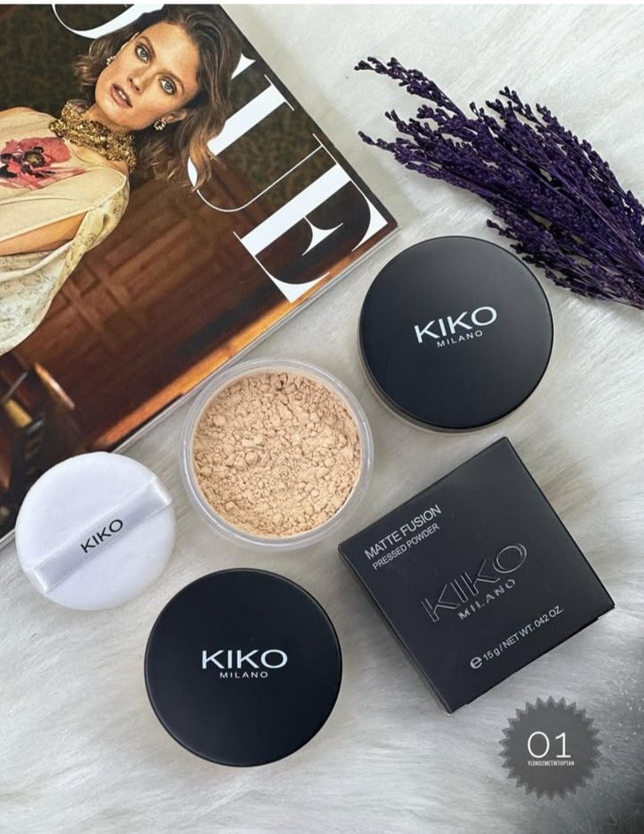 KIKO Milano Mat Toz Pudra 03 Bej - Görsel 3