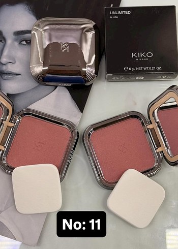 KIKO Unlimited Pudra No: 01, 6g, Pembe - Görsel 6