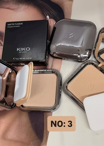 KIKO Mat Pudra No:1 Açık Bej - Görsel 2