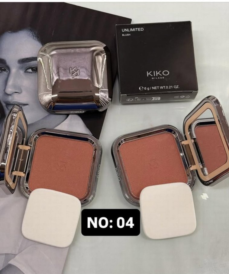 KIKO Unlimited Pudra Allık No: 01 Pembe 6g - Görsel 3