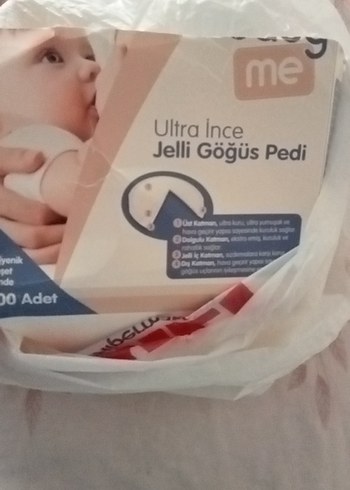 Beyaz Göğüs Pedi bebek Reflü yatak mevcut