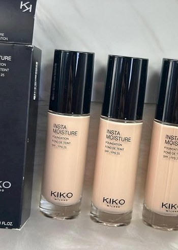 Kiko Insta Moisture Likit Fondöten - Açık Bej