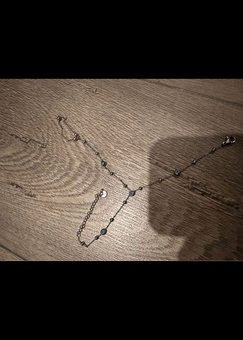 Accessorize Gri Yılan Desenli Zincir Detaylı Vücut Zinciri