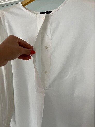 s Beden beyaz Renk Massimo Dutti gomlek