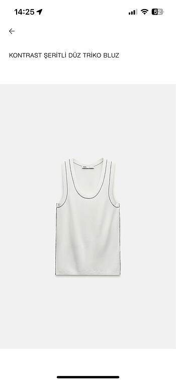 Zara triko atlet