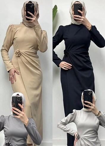 40 Beden Zara tesettür elbise