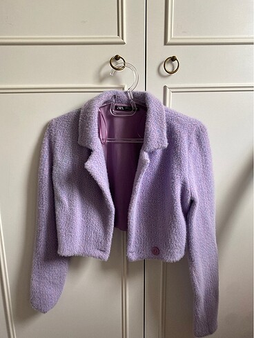 Zara crop blazer