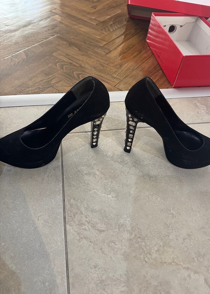 Abiye siyah ayakkabı - Görsel 2