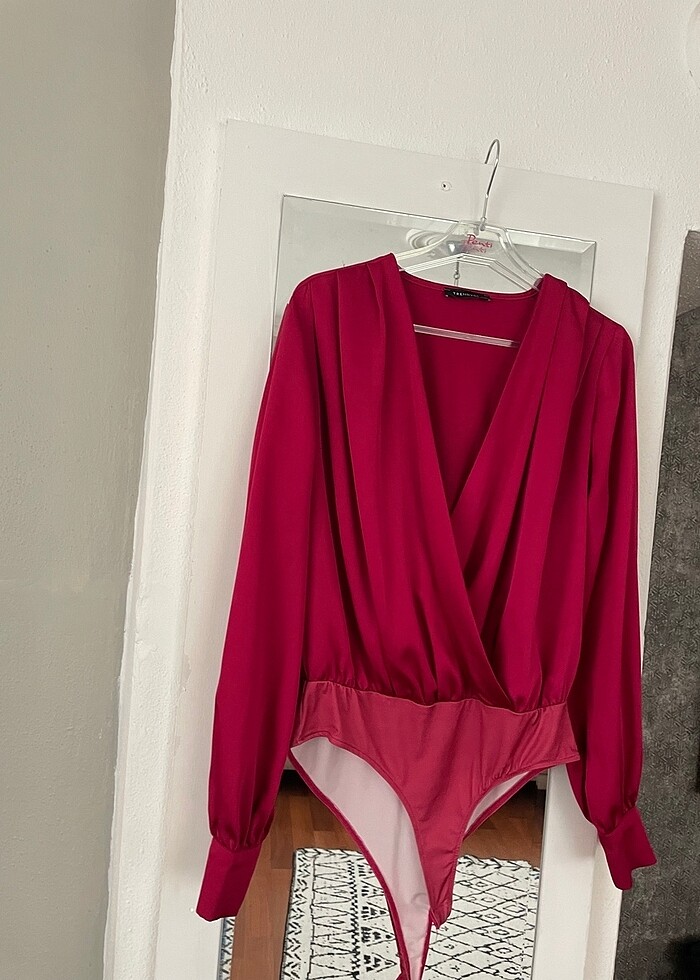 Çıtçıtlı body bluz - Görsel 4