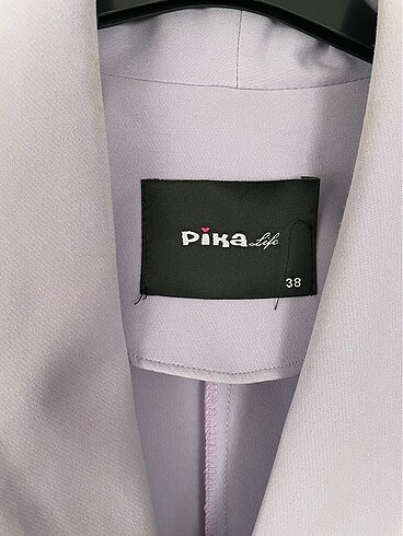 Lila blazer ceket - Görsel 2