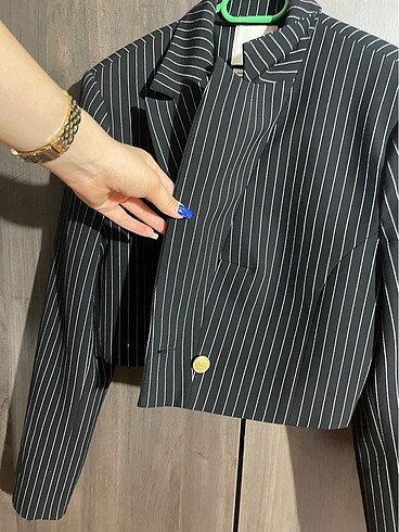 42 Beden Koton business siyah blazer