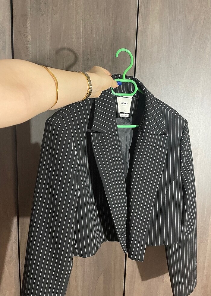 Koton business siyah blazer - Görsel 4