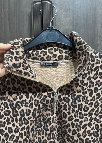 Leopar Desenli Yumuşak Kadın Ceket - Görsel 3