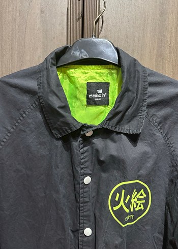 Düğmeli Yeşil Baskılı Erkek Ceket - Görsel 3