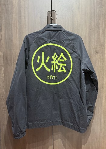 Düğmeli Yeşil Baskılı Erkek Ceket - Görsel 4