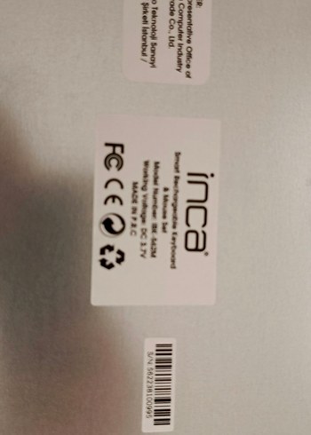 Mavi Hafif Klavye ve Fare Seti - Görsel 10