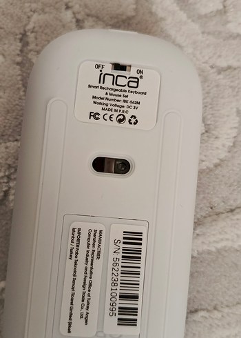 Mavi Hafif Klavye ve Fare Seti - Görsel 8