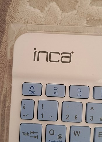 Mavi Hafif Klavye ve Fare Seti - Görsel 4