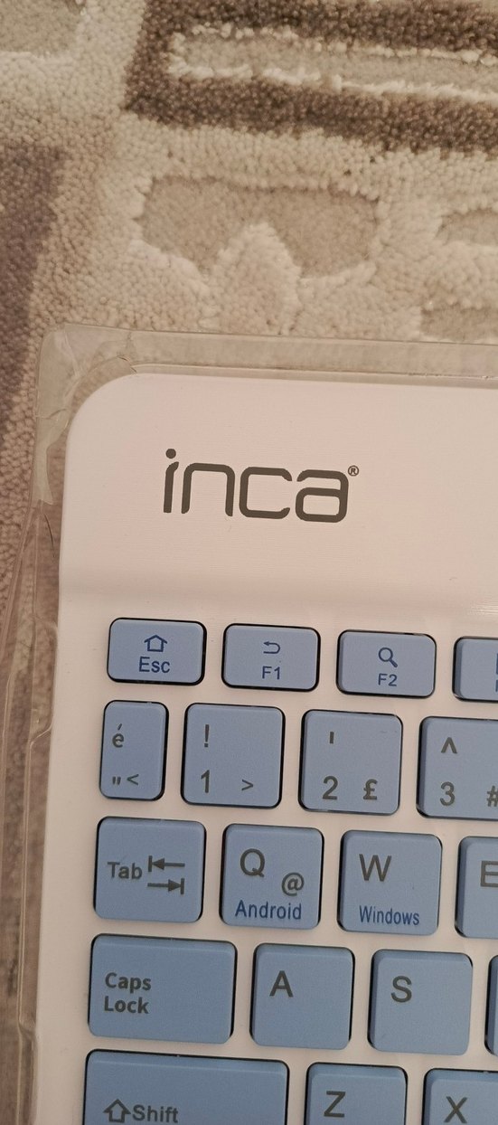 Mavi Hafif Klavye ve Fare Seti - Görsel 4