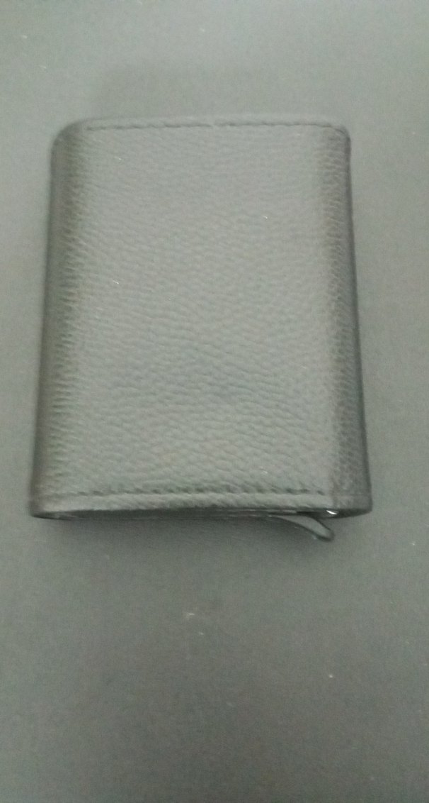 Siyah Minimalist Erkek Cüzdan - Görsel 2