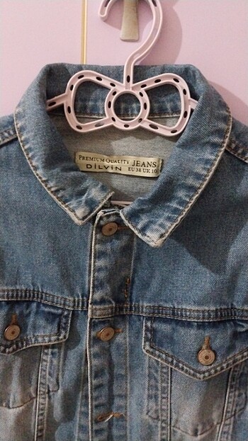 38 Beden Dilvin Denim Ceket