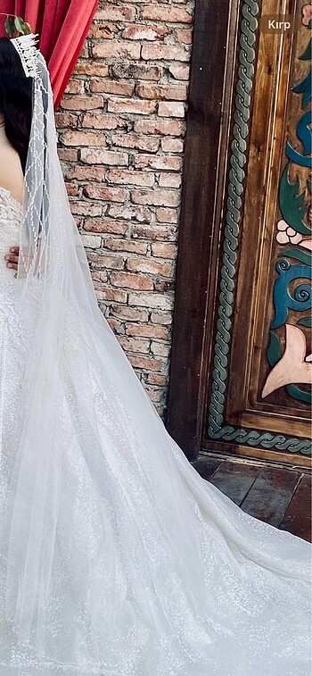 Diğer Taşlı uzun duvak