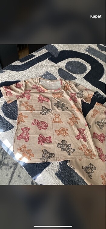 m Beden Pijama takımı