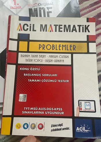Acil Matematik Problemler Fasikül Kitap