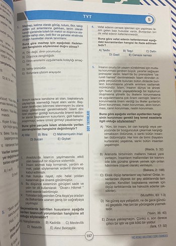 Beden Efsanem YKS TYT-AYT Konu Anlatımlı Din Kültürü Soru Bankası