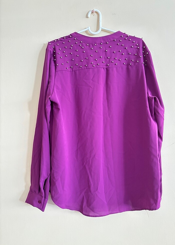 Boncuklu gömlek - Görsel 3