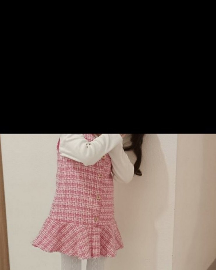 Pembe Kız Çocuk Elbise - Görsel 2