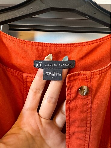 Armani elbise mercan