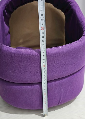 PetQuatro Minderli Mor Kedi Yatağı - Görsel 6