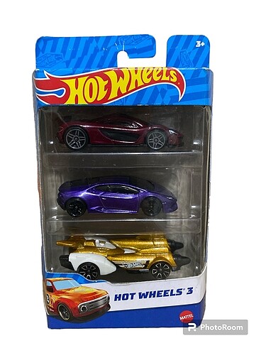 Hot Wheels 3 lü Set