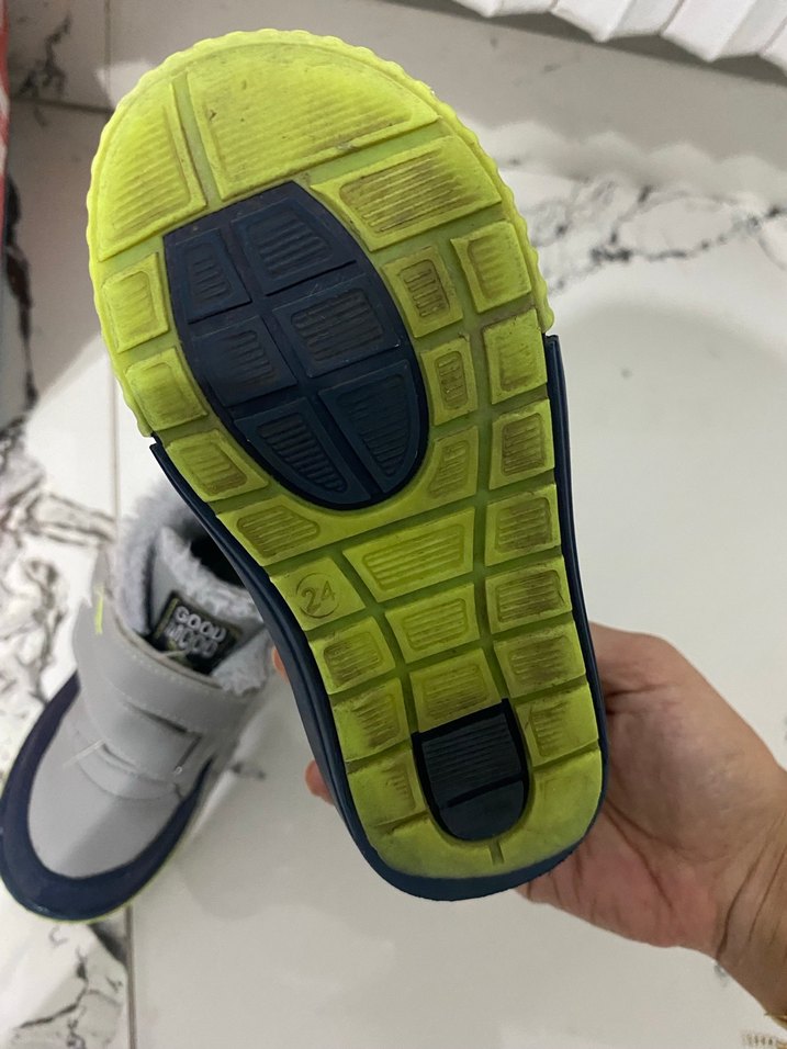 Gri Erkek Çocuk Kaydırmaz Bot - Görsel 5