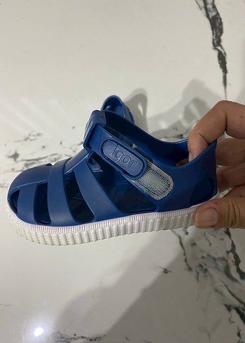 Mavi Erkek Çocuk Cırtlı Terlik igor - Görsel 3