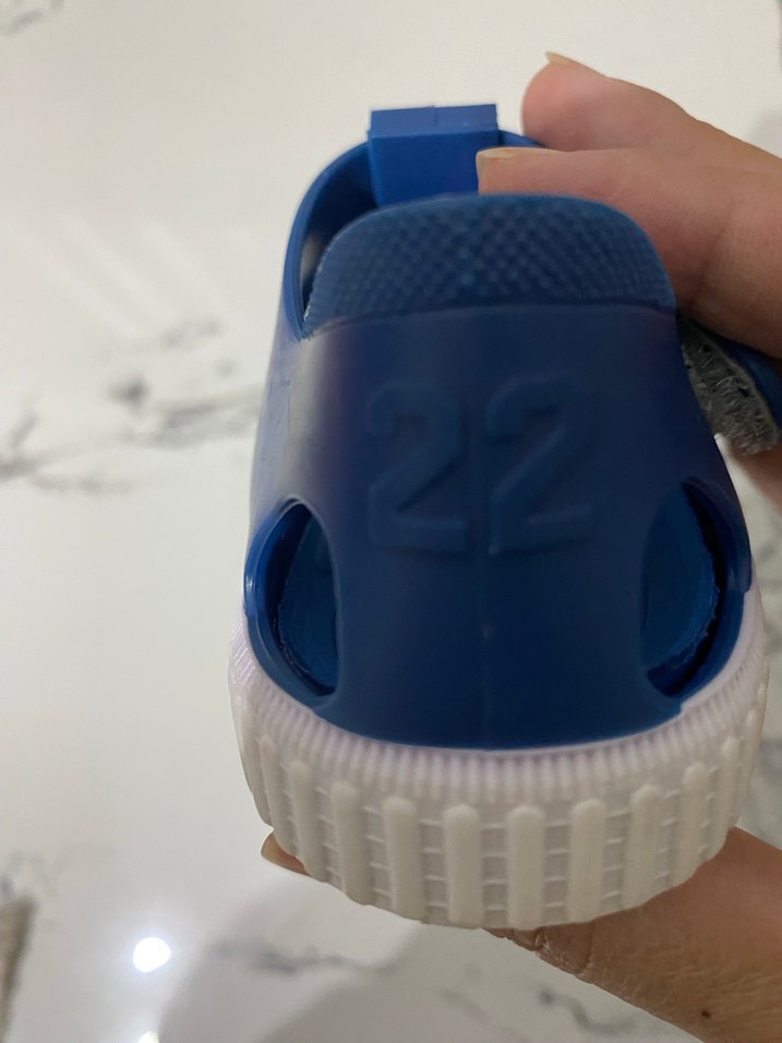 Mavi Erkek Çocuk Cırtlı Terlik igor - Görsel 4