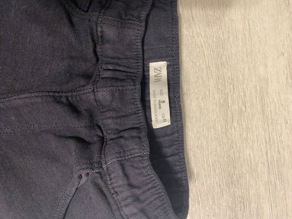 Lacivert Erkek Çocuk Elastik Bel Denim Pantolon - Görsel 4