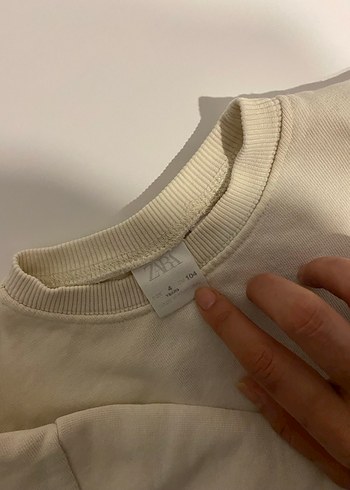 Beyaz Erkek Çocuk Baskılı Sweatshirt - Görsel 3