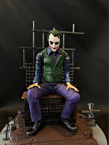 Joker Heath Ledger Hapishane Figürü 32 cm